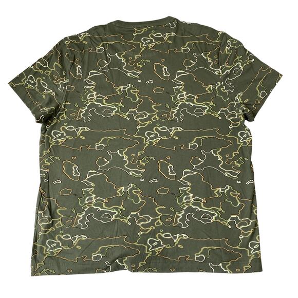 Mode Of One Mens 3D Camo Graphic Tee T-shirt XXL Army Military Green Skater NWT - Picture 2 of 7